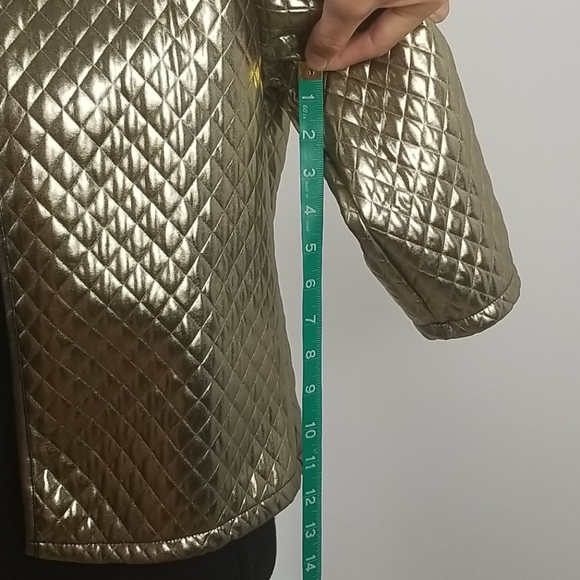 Gold metallic jacket - Picture 3 of 6